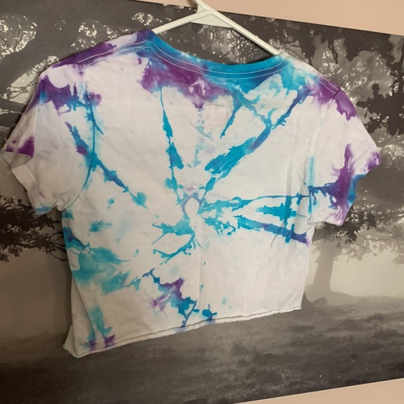 Tye dye crop top size small - Picture 5 of 5